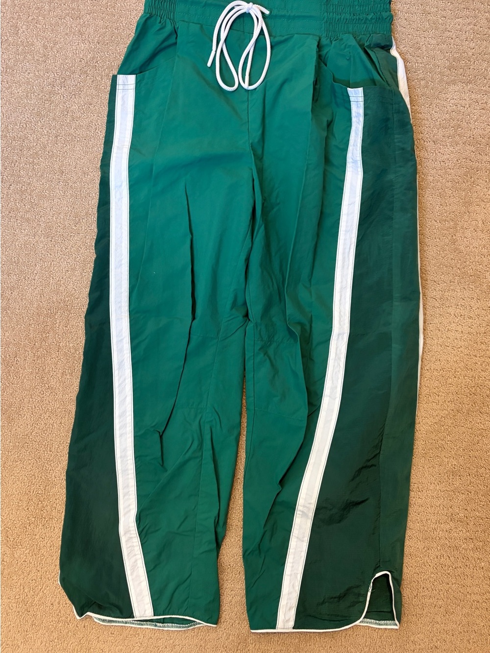 Free People champ pants with White Stripes- worn once